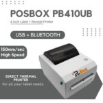 4″Thermal Label + Receipt Printer