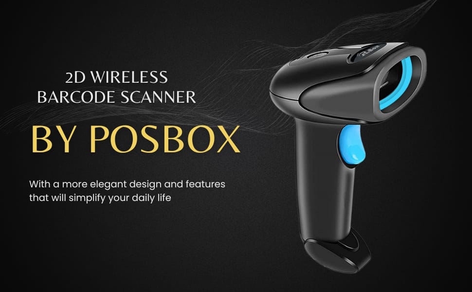 Wireless 2D(USB +2.4 GHz Dongle) Barcode Scanner