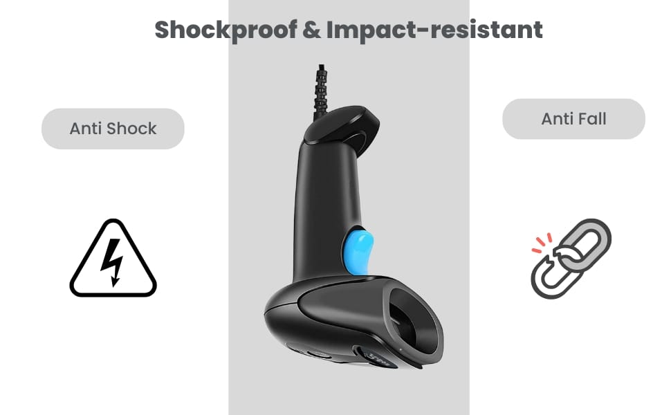 Wired 2D Barcode USB Scanner