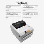 4 Inch Direct Thermal Barcode Label Printer