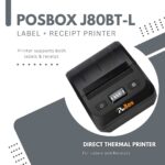 3" portable Label + Receipt thermal printer