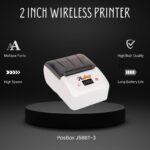 2" USB + Wireless Bluetooth 90mm/s Portable Thermal Receipt Printer