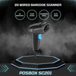 Wired 2D Barcode USB Scanner