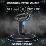 Wireless 2D(USB +2.4 GHz Dongle) Barcode Scanner