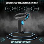 Wireless 2D(USB + Bluetooth + Dongle) Barcode Scanner