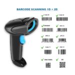 Wireless 2D(USB + Bluetooth + Dongle) Barcode Scanner