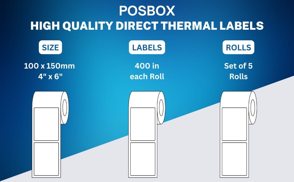 4*6 Label Rolls