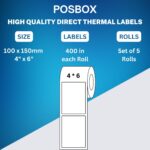 4*6 Label Rolls