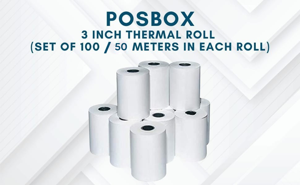 (3"x50m) Paper Rolls