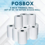 (3"x50m) Paper Rolls